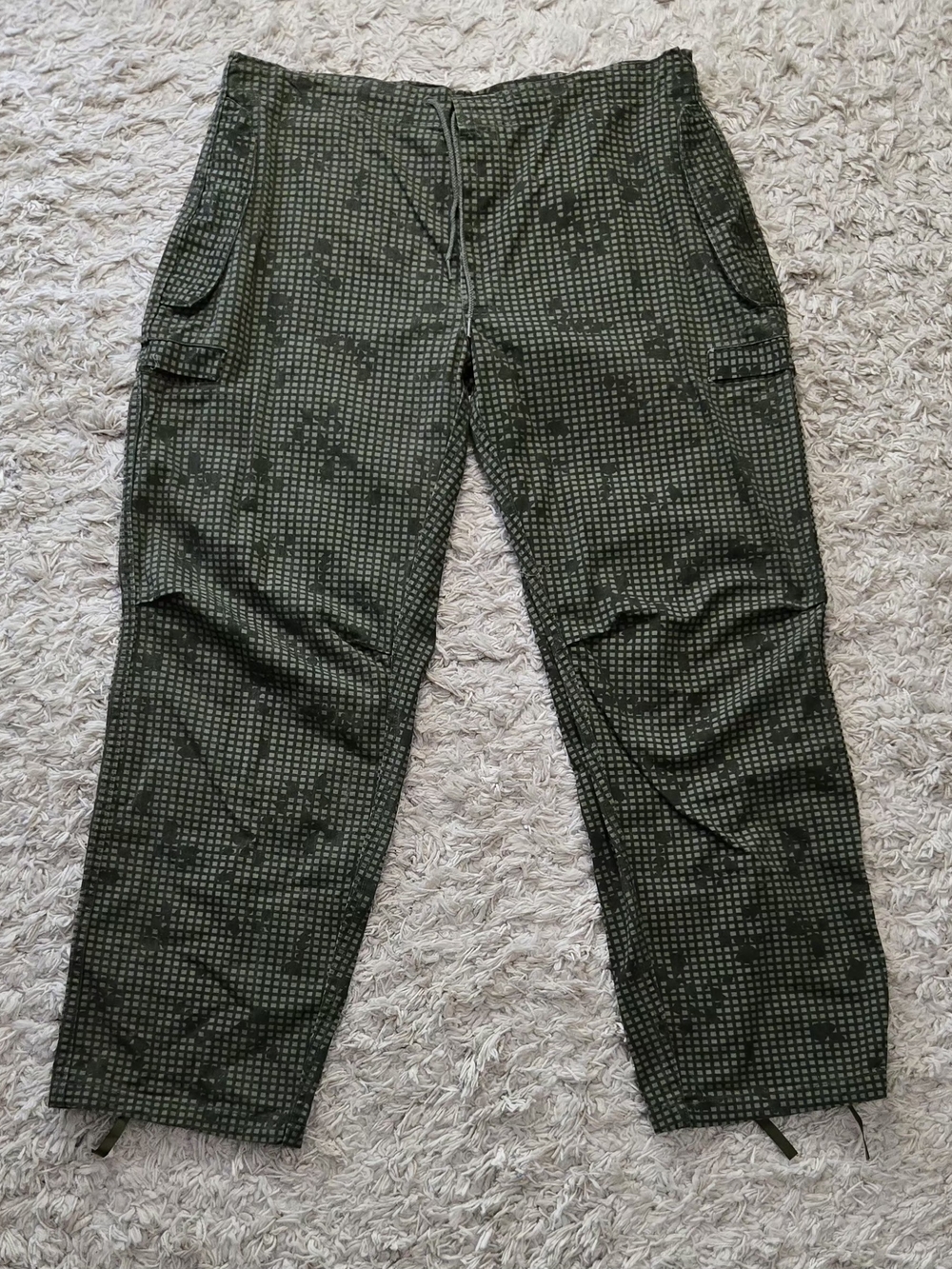 VTG 90s US Desert Adjustable Camo Pants 31-35x32